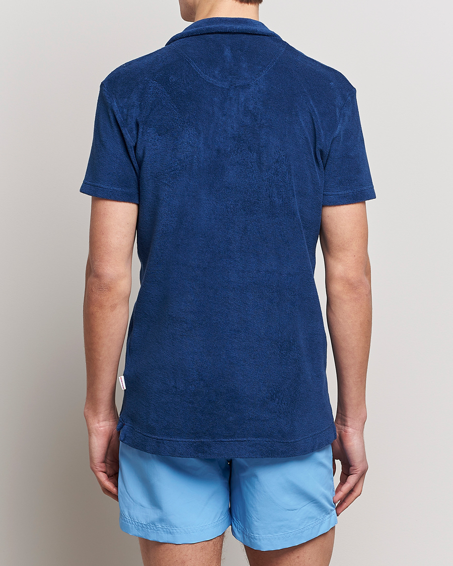 Herre | Pikéer | Orlebar Brown | Terry Polo Blue Wash