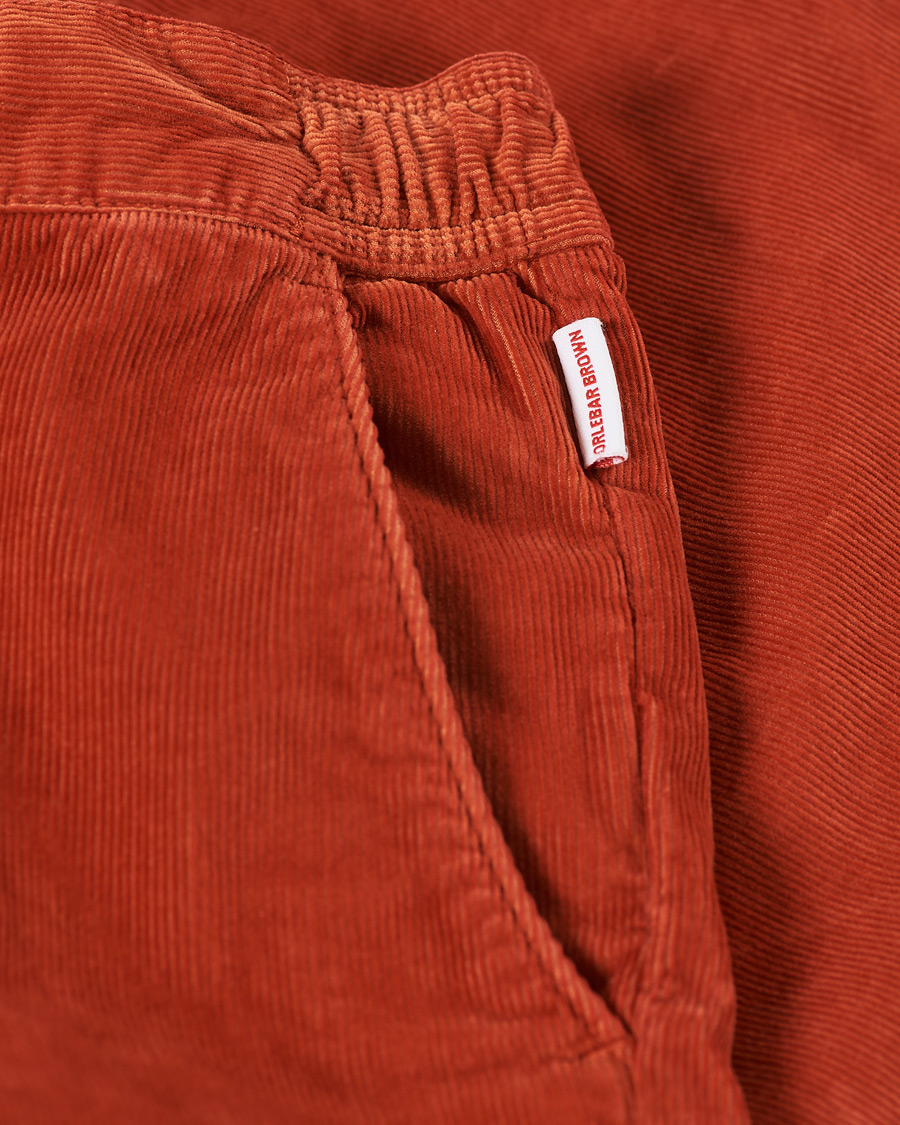 Herre | Shorts | Orlebar Brown | Bulldog Corduroy Drawstring Shorts Vintage Rose