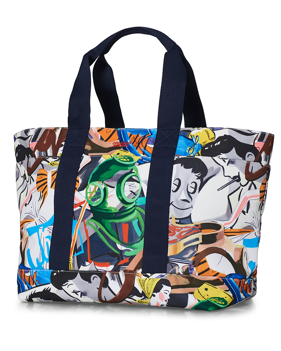 Herre | Orlebar Brown Mason x David Salle Diving Bag Multi | Orlebar Brown | Mason x David Salle Diving Bag Multi