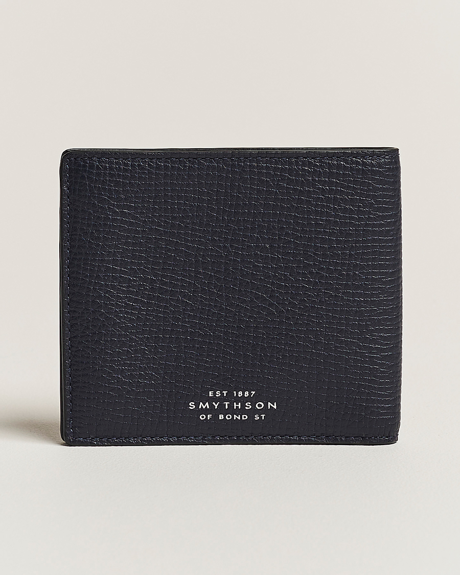 Herre | Lommebøker | Smythson | Ludlow 6 Card Wallet Navy