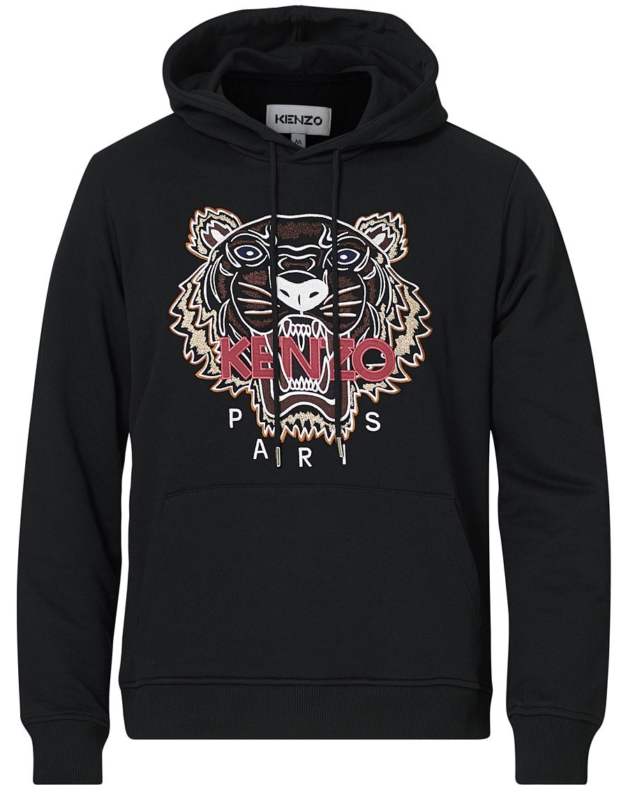 Herre | Gensere | KENZO | Icon Tiger Hoodie Black