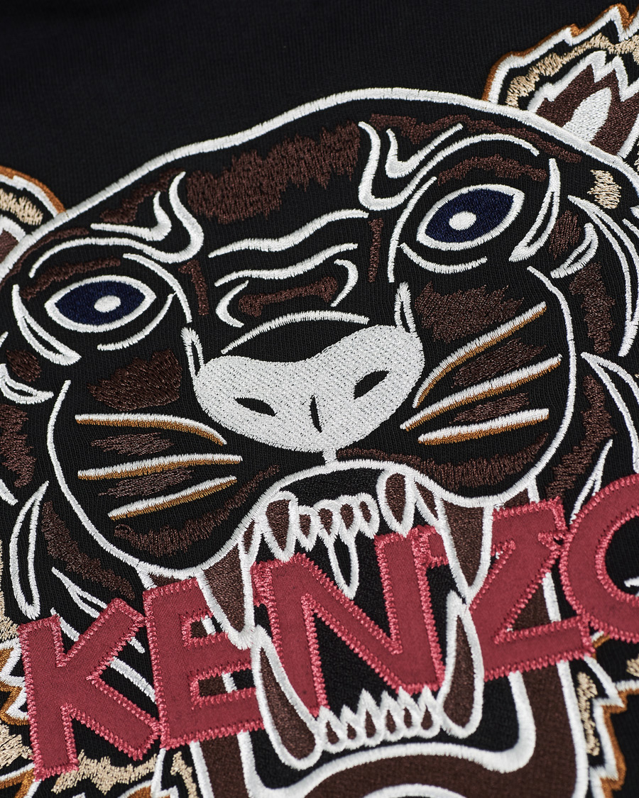 Herre | Gensere | KENZO | Icon Tiger Hoodie Black