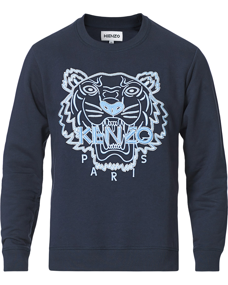 Herre | Gensere | KENZO | Icon Tiger Sweatshirt Navy