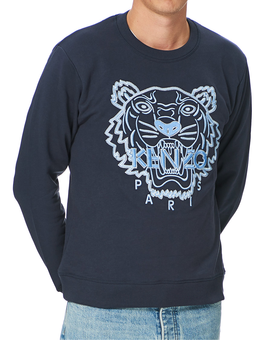 Herre | Gensere | KENZO | Icon Tiger Sweatshirt Navy