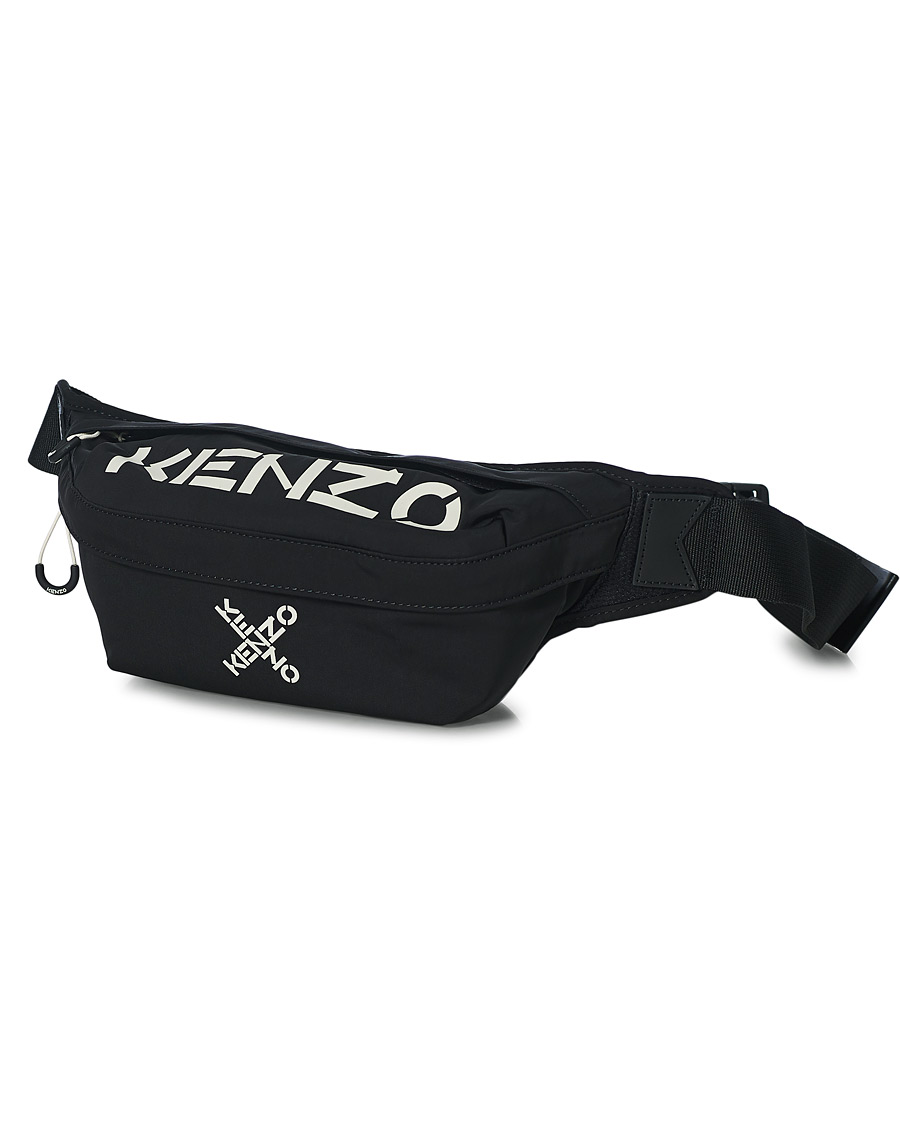 Herre | KENZO Logo Belt Bag Black | KENZO | Logo Belt Bag Black
