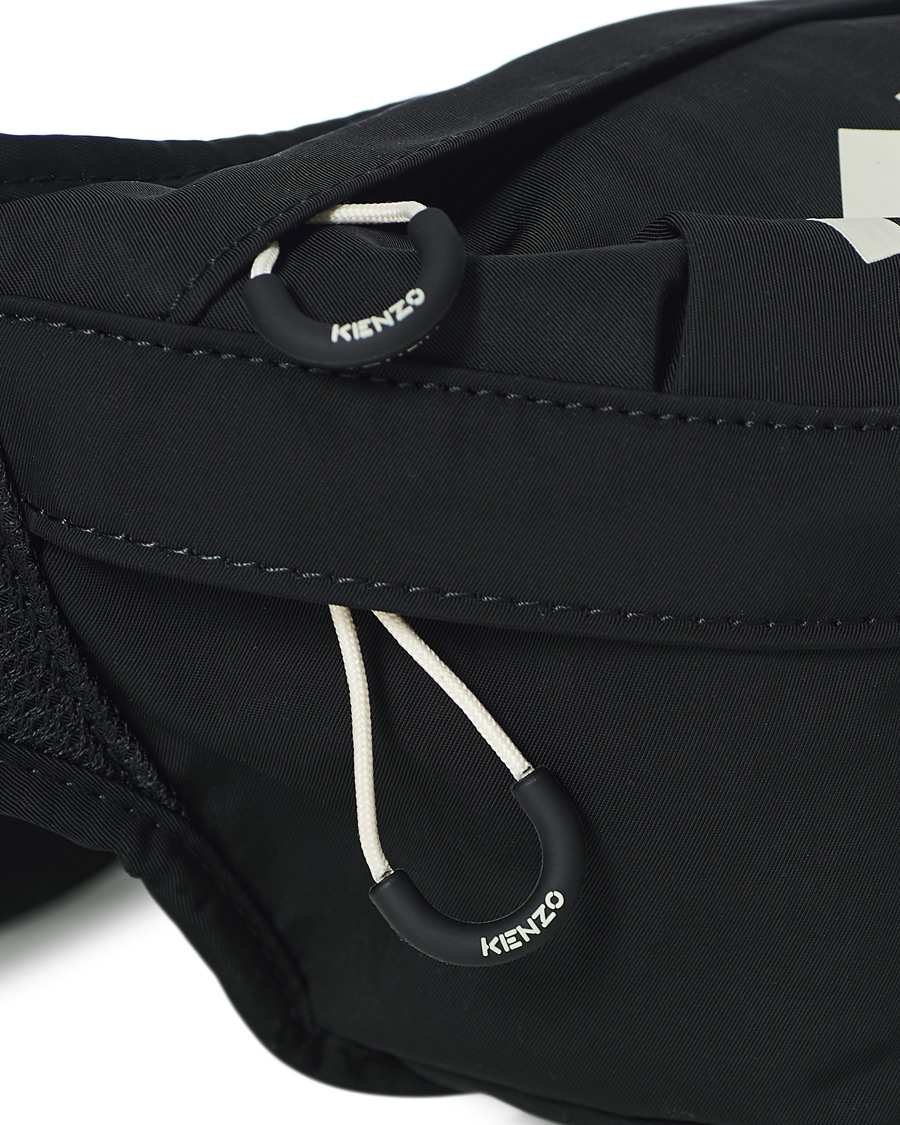 Herre | KENZO Logo Belt Bag Black | KENZO | Logo Belt Bag Black