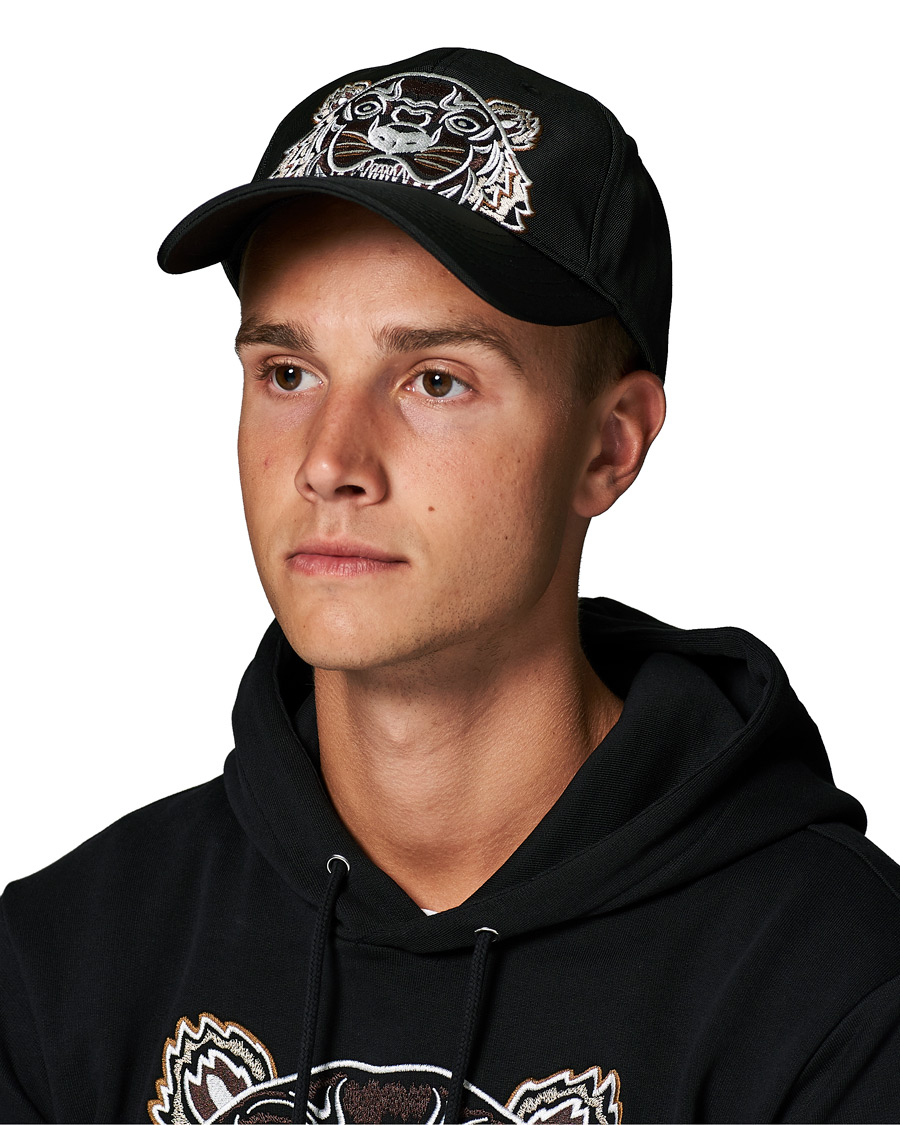 Herre | KENZO Icon Tiger Cap Black | KENZO | Icon Tiger Cap Black