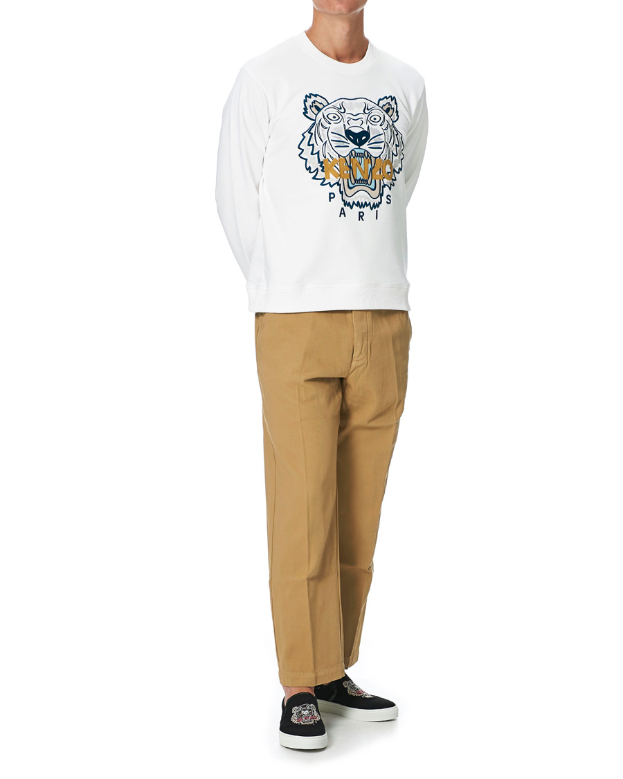 Herre | KENZO Tiger Slip On Sneaker Black | KENZO | Tiger Slip On Sneaker Black