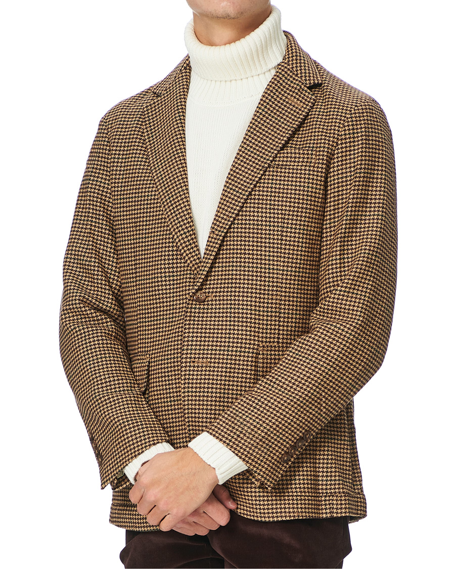 Herre | Dressjakker | Polo Ralph Lauren | Harvard Guncheck Wool Blazer Khaki