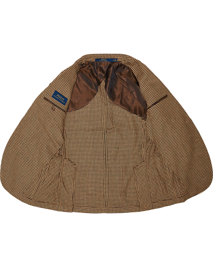 Herre | Dressjakker | Polo Ralph Lauren | Harvard Guncheck Wool Blazer Khaki