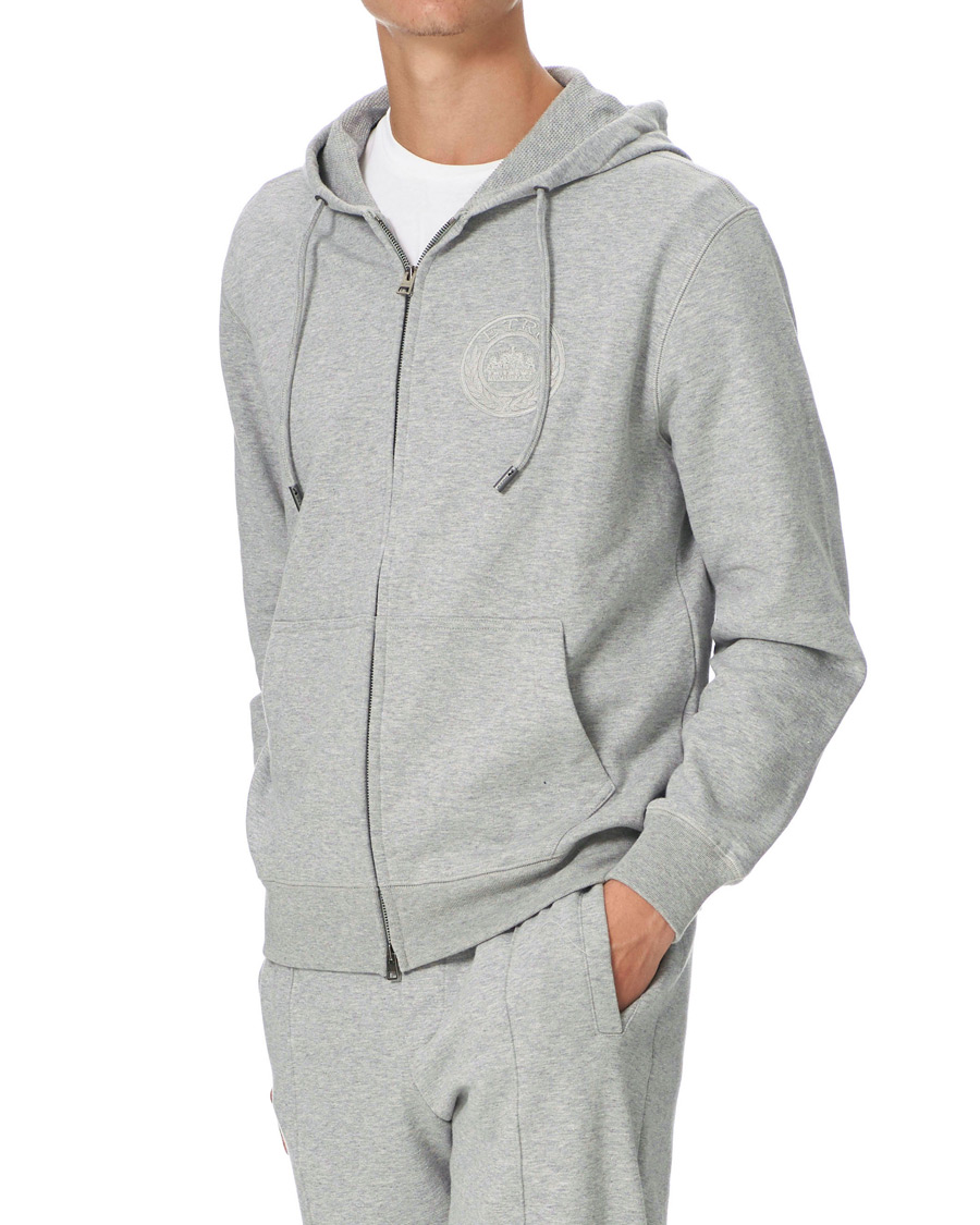 Herre | Gensere | Etro | Leisure Zip Hoodie Light Grey
