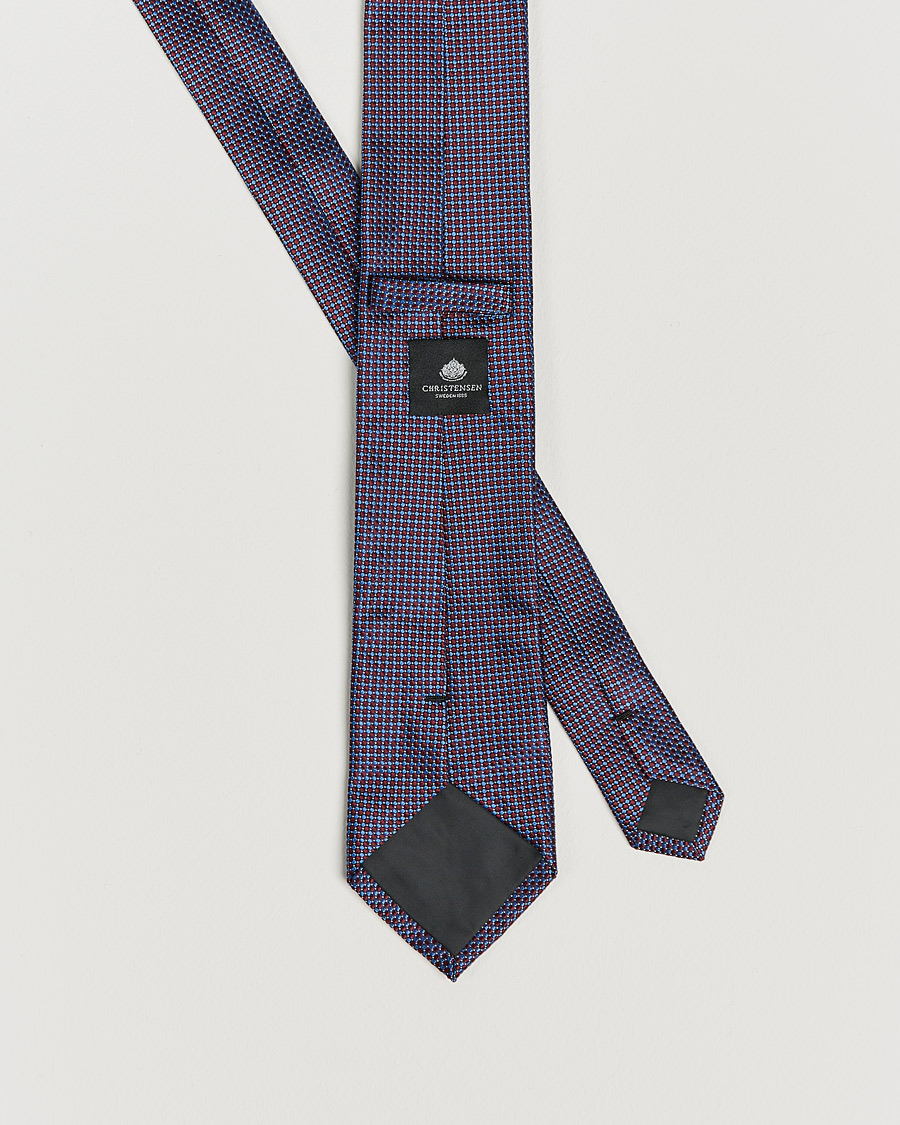 Herre | Amanda Christensen Box Set Silk 8 cm Paisley Tie And Pocket Square Wine | Amanda Christensen | Box Set Silk 8 cm Paisley Tie And Pocket Square Wine