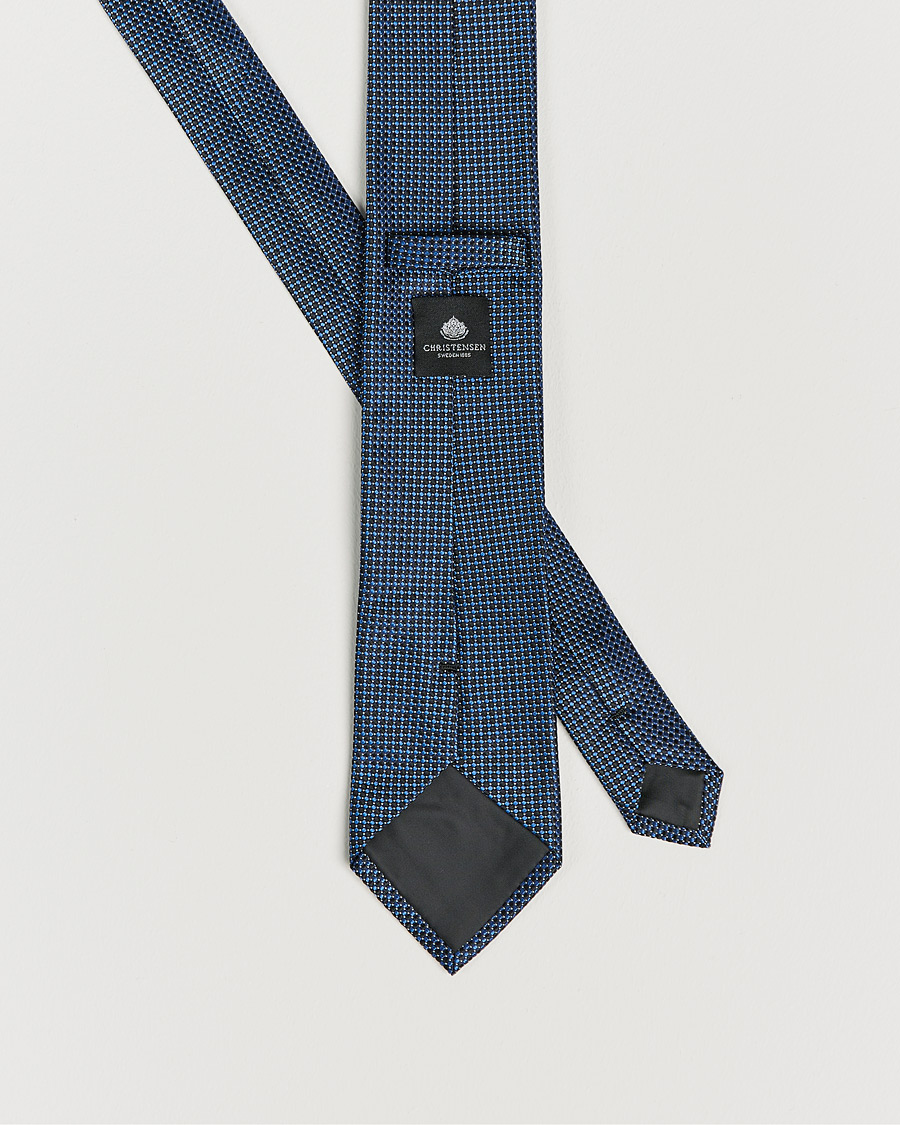 Herre | Amanda Christensen Box Set Silk 8 cm Paisley Tie And Pocket Square Navy | Amanda Christensen | Box Set Silk 8 cm Paisley Tie And Pocket Square Navy