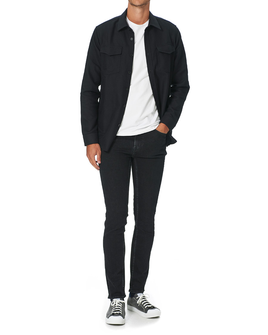 Herre | Jeans | Tiger of Sweden | Leon Superstretch Jeans Black Lead
