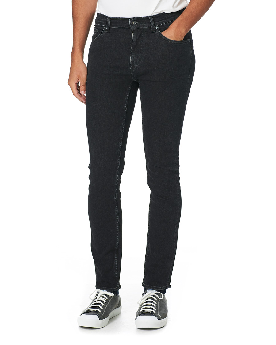 Herre | Jeans | Tiger of Sweden | Leon Superstretch Jeans Black Lead