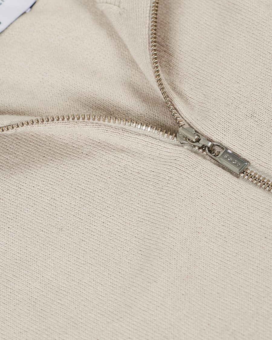 Herre | Gensere | Tiger of Sweden | Kylen Cotton/Merino Zip Moonbeam