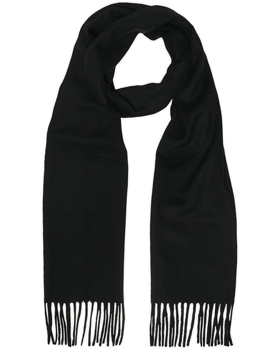 Herre | Tiger of Sweden Sylan Wool Scarf Black | Tiger of Sweden | Sylan Wool Scarf Black