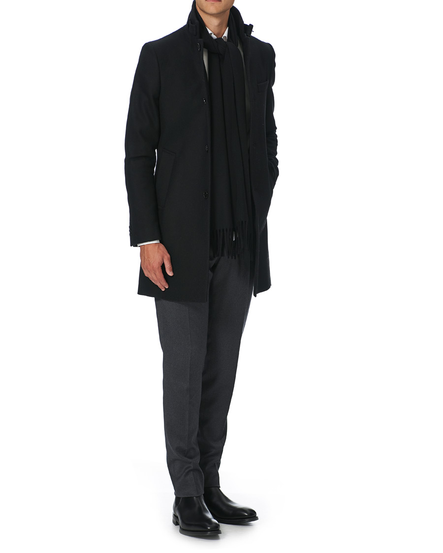 Herre | Tiger of Sweden Sylan Wool Scarf Black | Tiger of Sweden | Sylan Wool Scarf Black
