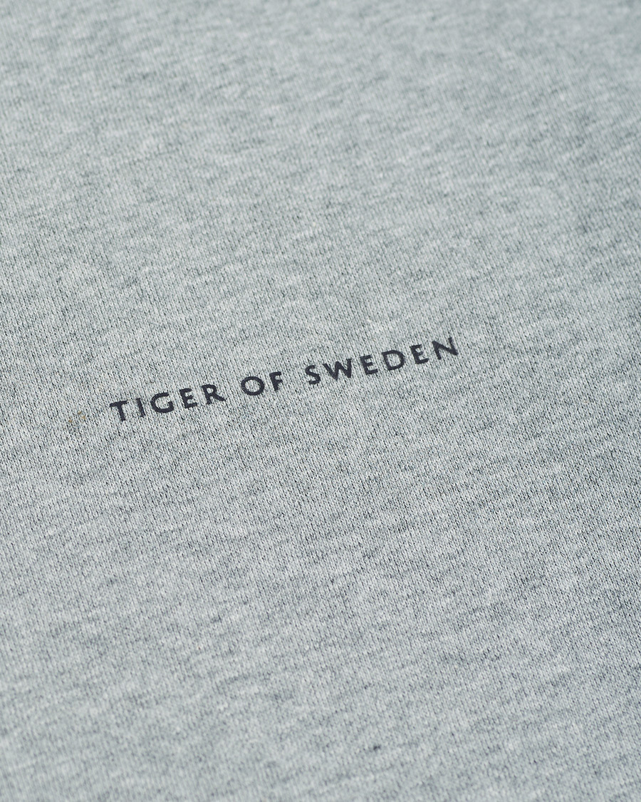 Herre | Gensere | Tiger of Sweden | Emerson Cotton Sweatshirt Mid Grey Mel