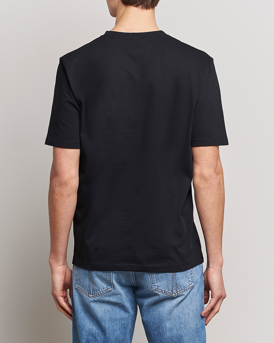Herre | T-Shirts | Tiger of Sweden | Pro Cotton Logo Tee Black