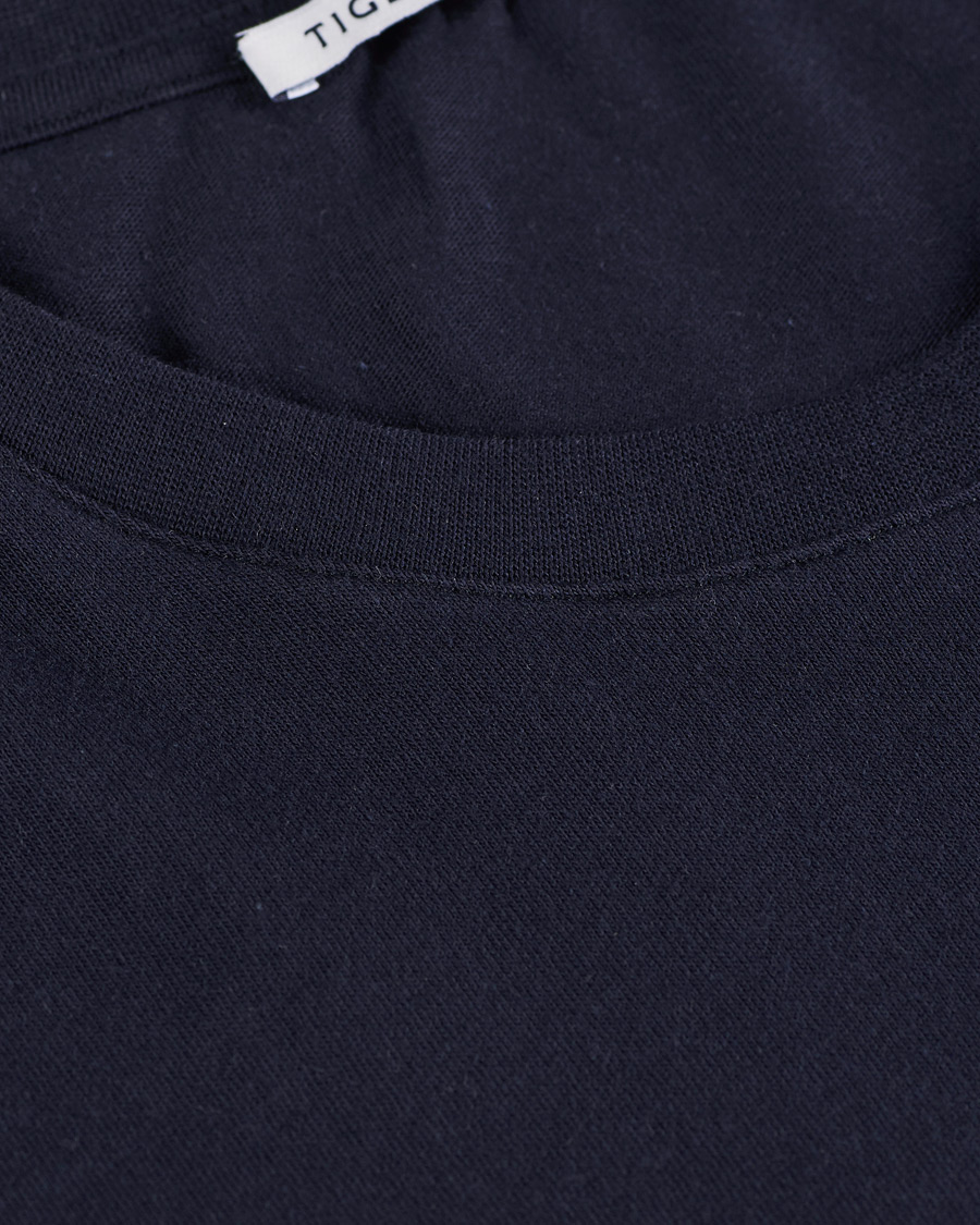 Herre | T-Shirts | Tiger of Sweden | Pro Cotton Logo Tee Light Ink