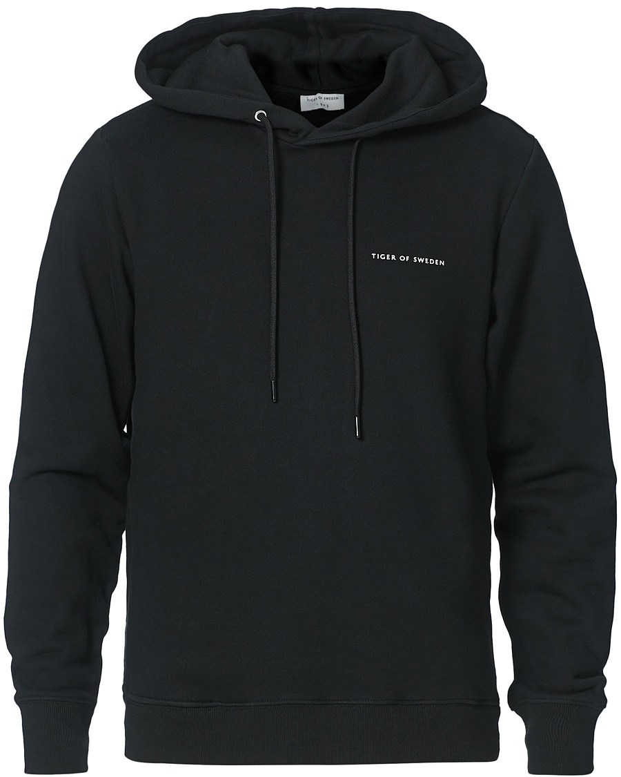 Herre | Gensere | Tiger of Sweden | Dominick Cotton Hoodie Black