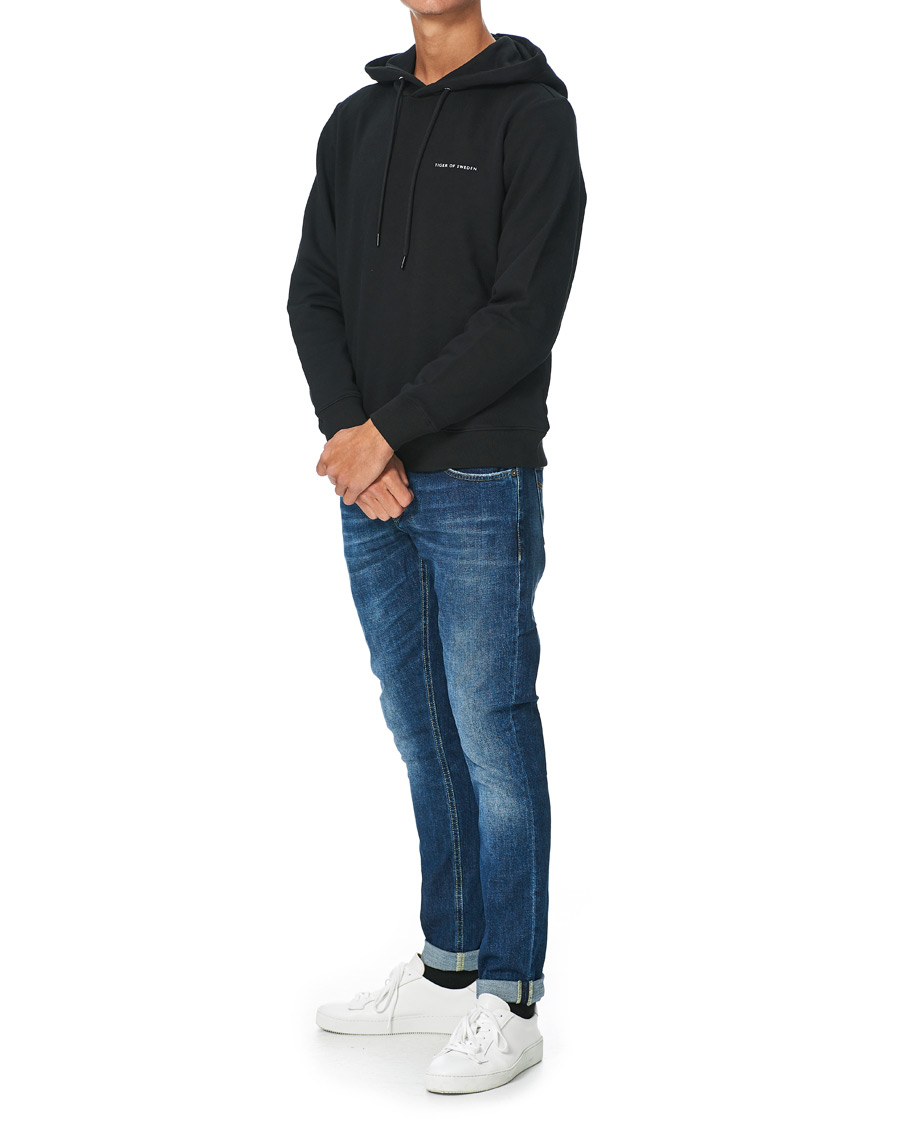 Herre | Gensere | Tiger of Sweden | Dominick Cotton Hoodie Black