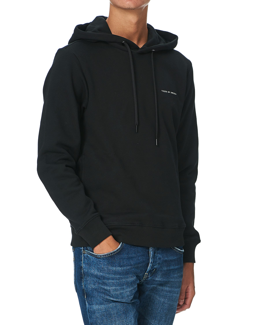 Herre | Gensere | Tiger of Sweden | Dominick Cotton Hoodie Black