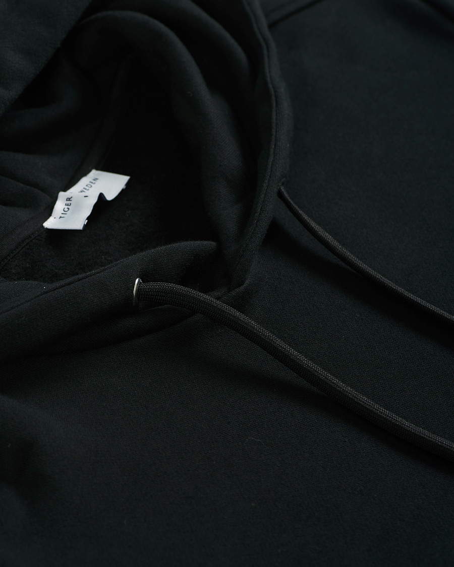 Herre | Gensere | Tiger of Sweden | Dominick Cotton Hoodie Black