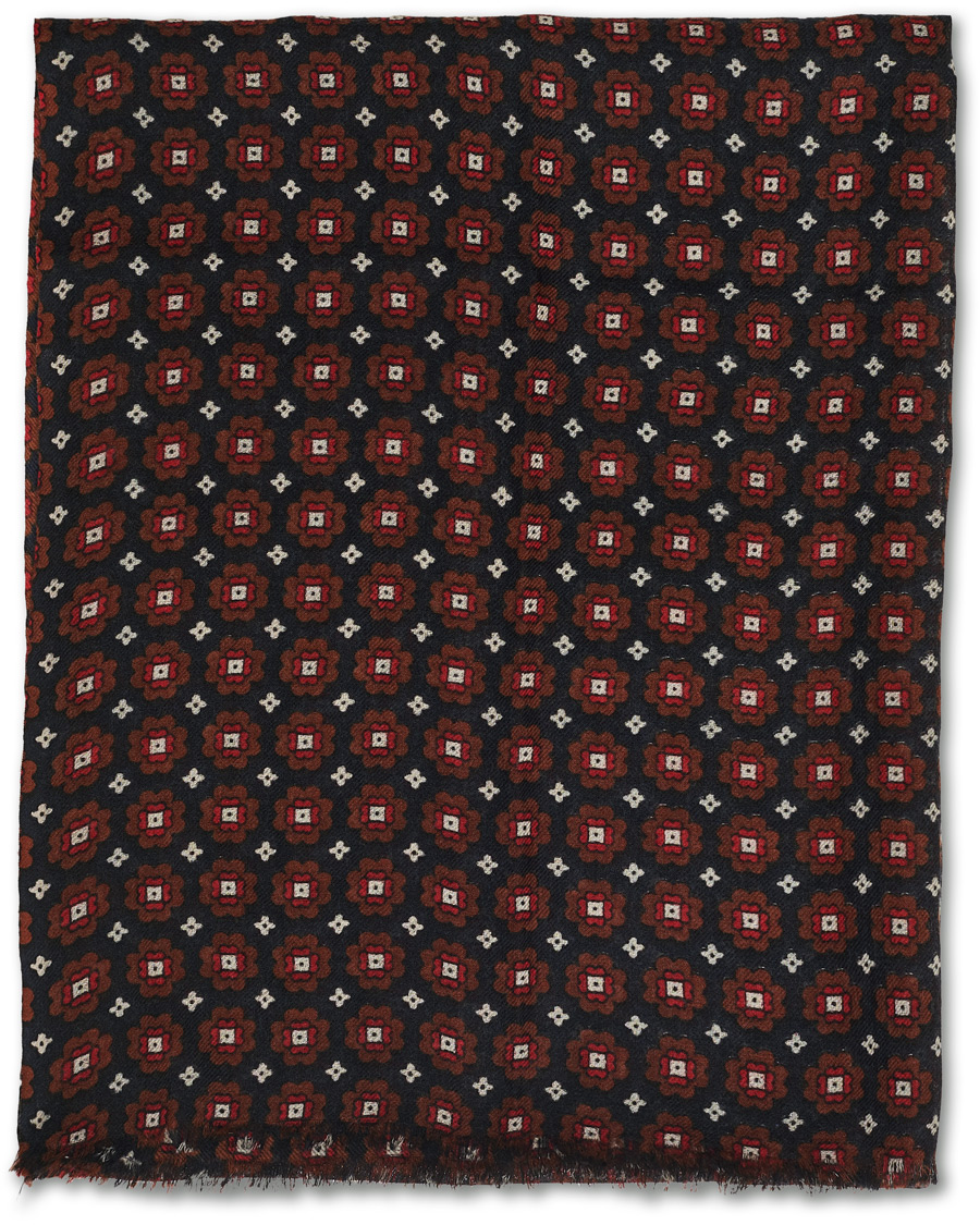 Herre | Altea Printed Medallion Scarf Navy | Altea | Printed Medallion Scarf Navy