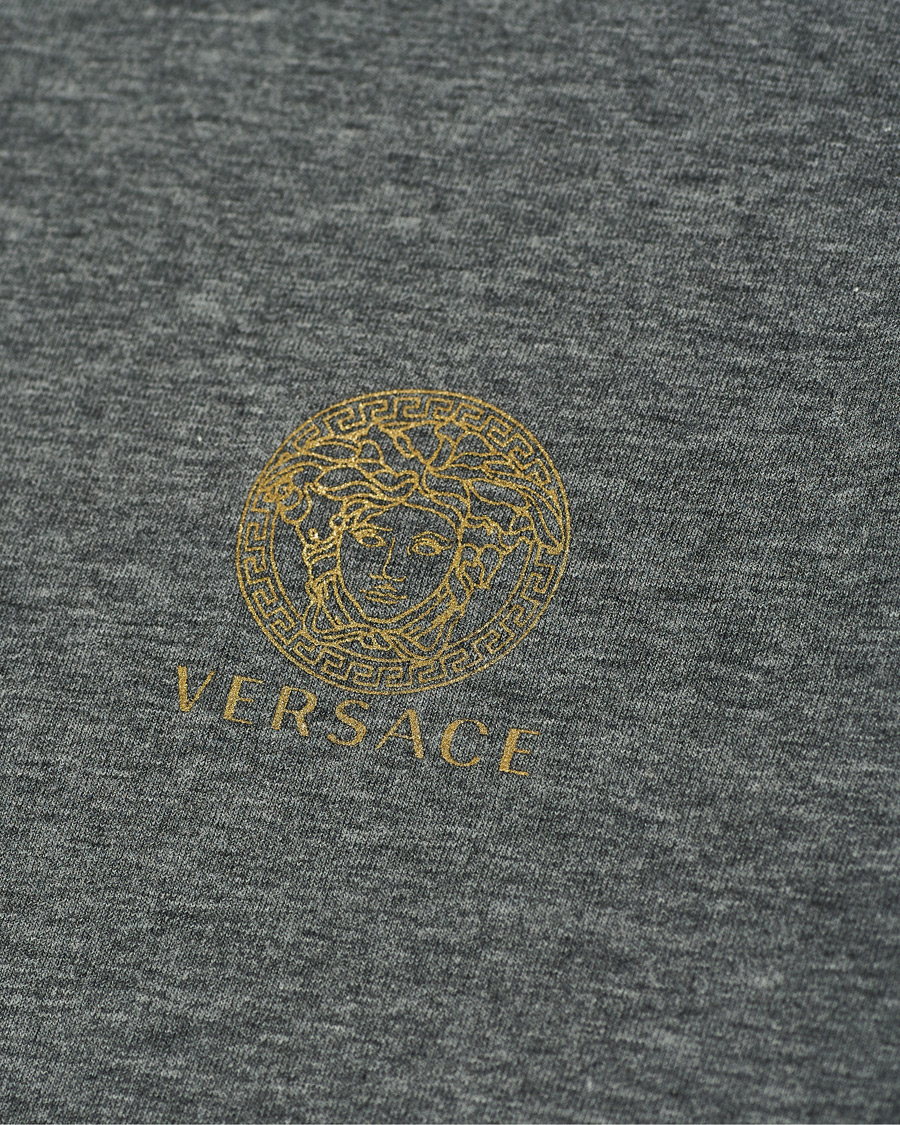 Herre | T-Shirts | Versace | Medusa Tee Grey Melange