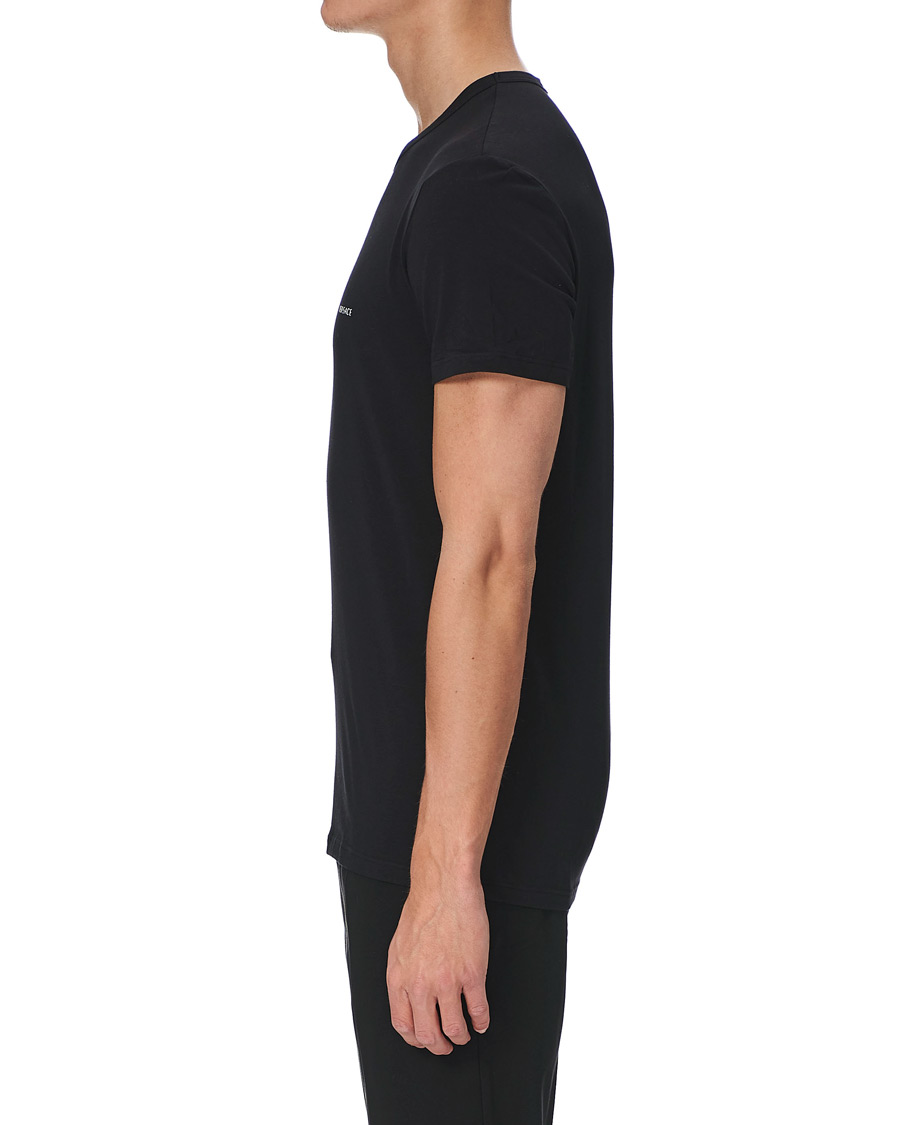 Herre | T-Shirts | Versace | Logo Tee Black