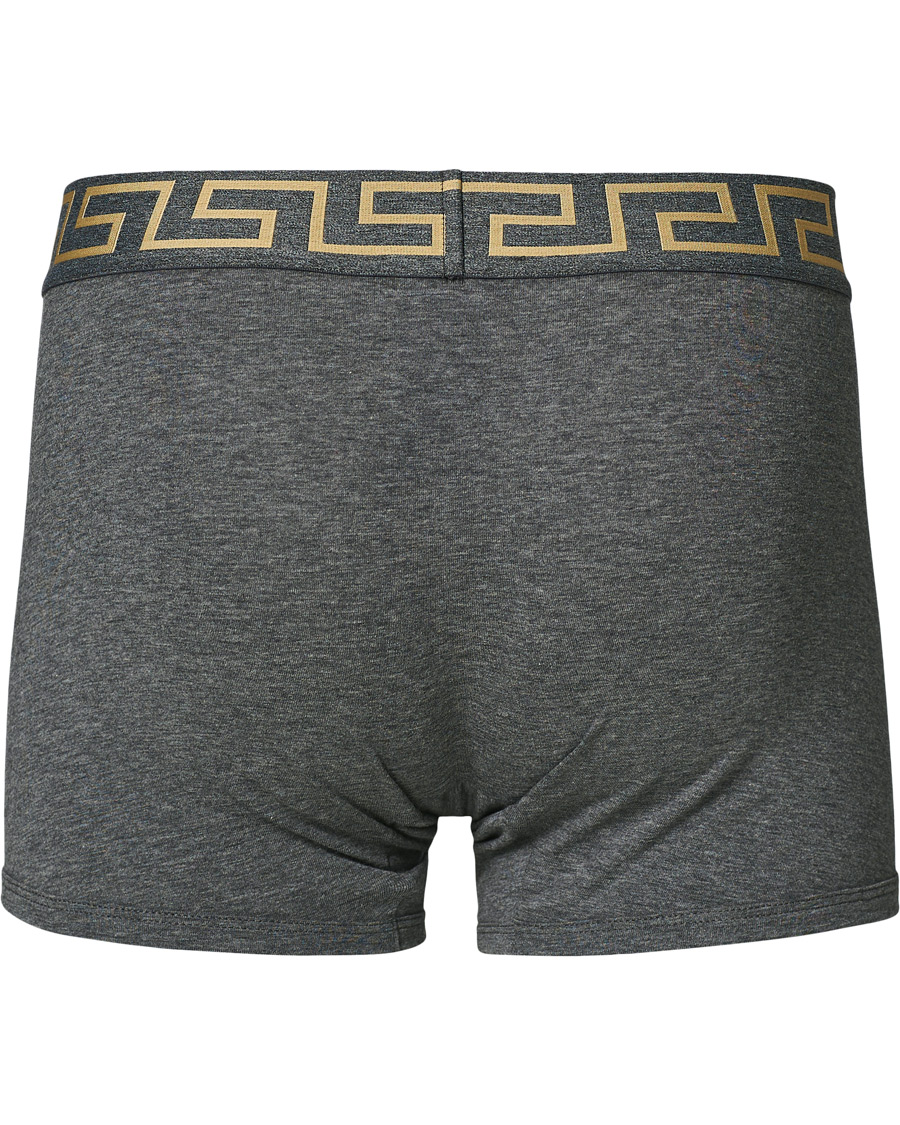 Herre | Undertøy | Versace | Greca Boxer Briefs Grey Melange