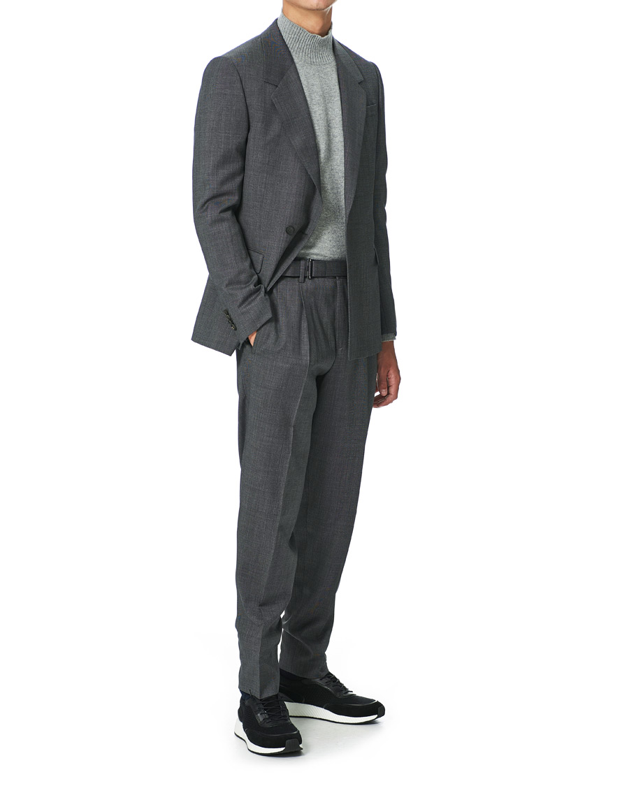 Herre | Dresser | Z Zegna | Recycled Wool Suit Dark Grey