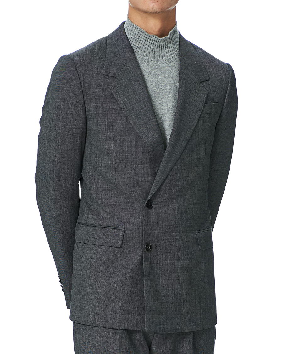 Herre | Dresser | Z Zegna | Recycled Wool Suit Dark Grey