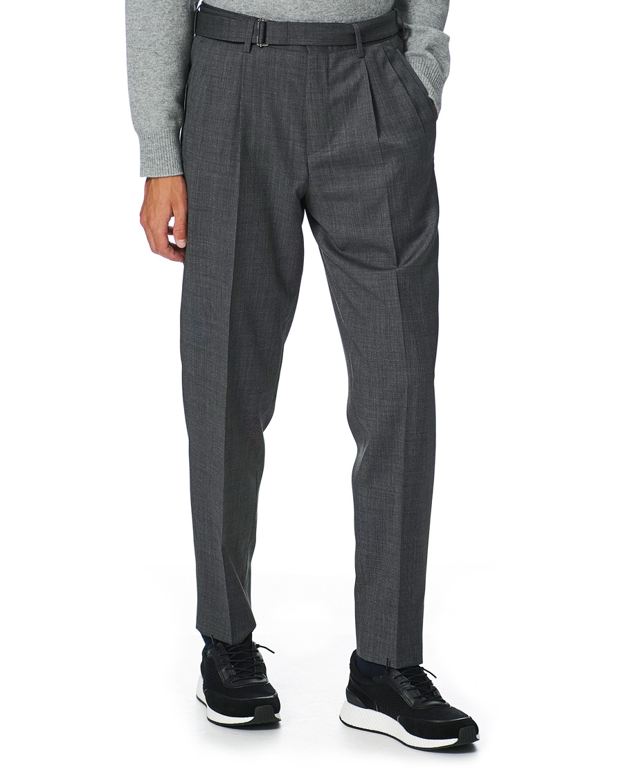 Herre | Dresser | Z Zegna | Recycled Wool Suit Dark Grey
