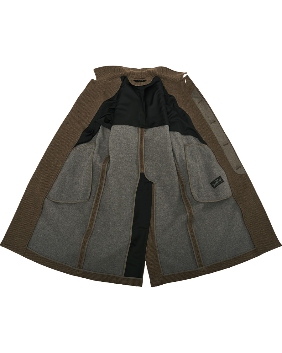 Herre | Jakker | Z Zegna | Belted Wool Coat Brown