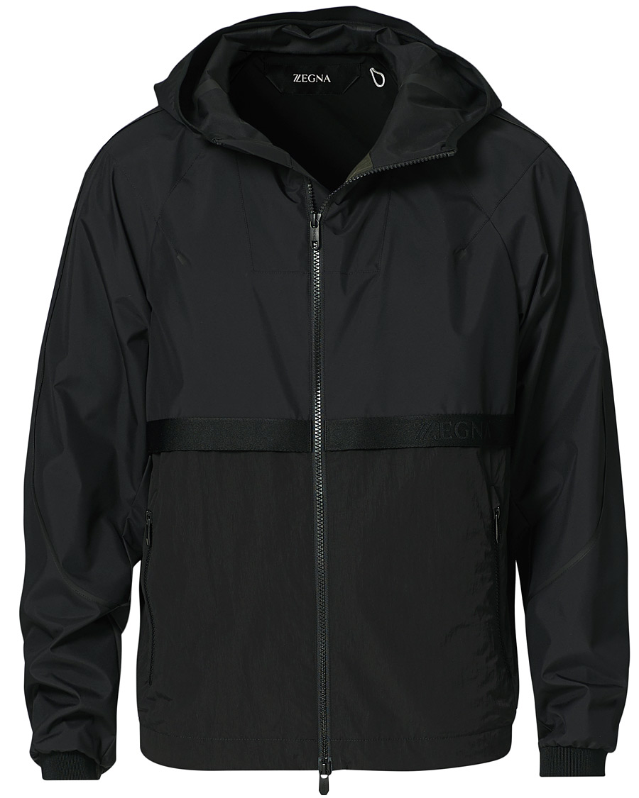 Herre | Jakker | Z Zegna | Ecotech Ripstop Hybrid Jacket Black