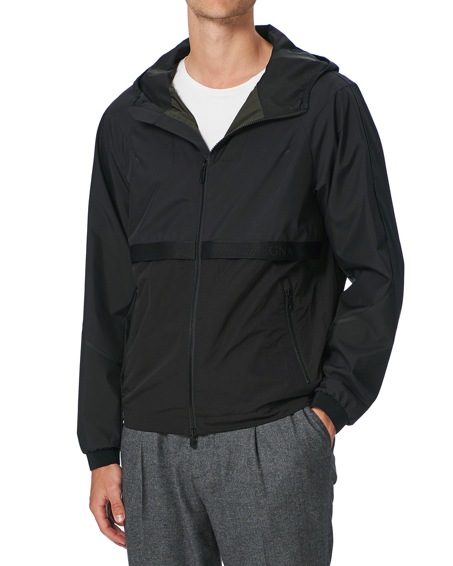 Herre | Jakker | Z Zegna | Ecotech Ripstop Hybrid Jacket Black