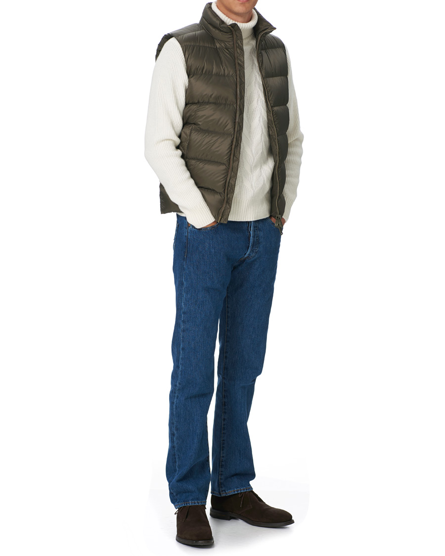 Herre | Jakker | Herno | Globe Down Puffer Gilet Forest Green