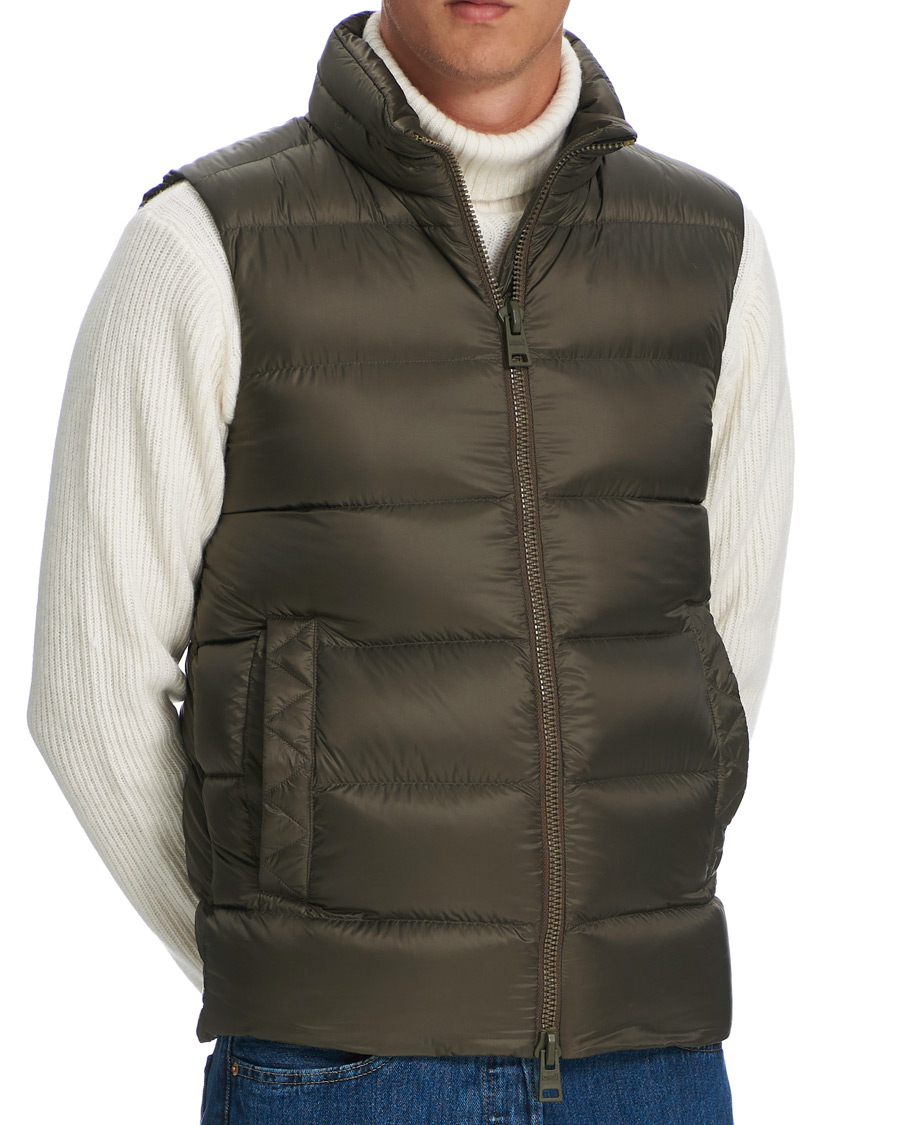 Herre | Jakker | Herno | Globe Down Puffer Gilet Forest Green
