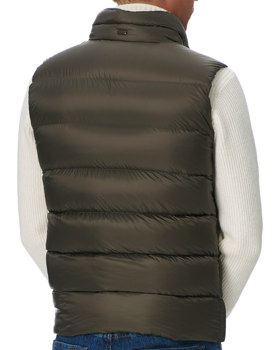 Herre | Jakker | Herno | Globe Down Puffer Gilet Forest Green