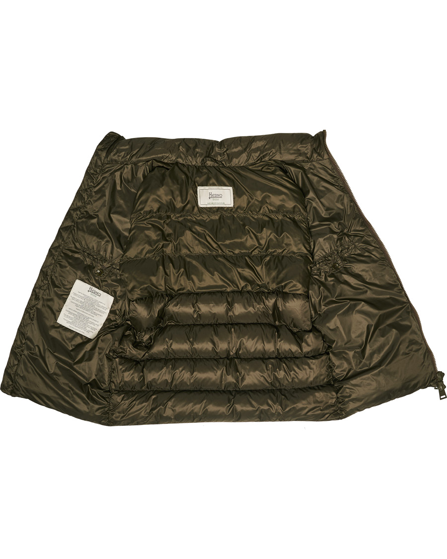 Herre | Jakker | Herno | Globe Down Puffer Gilet Forest Green