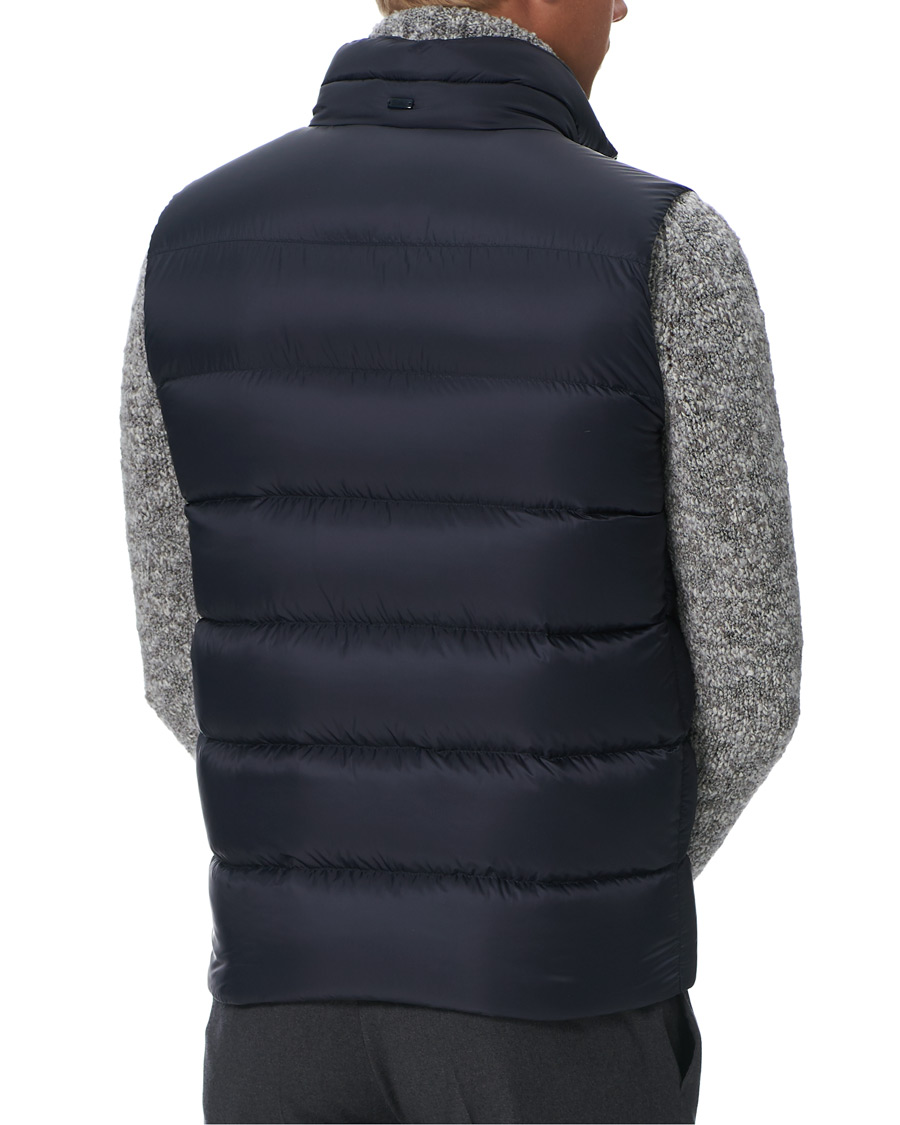 Herre | Jakker | Herno | Globe Down Puffer Gilet Navy
