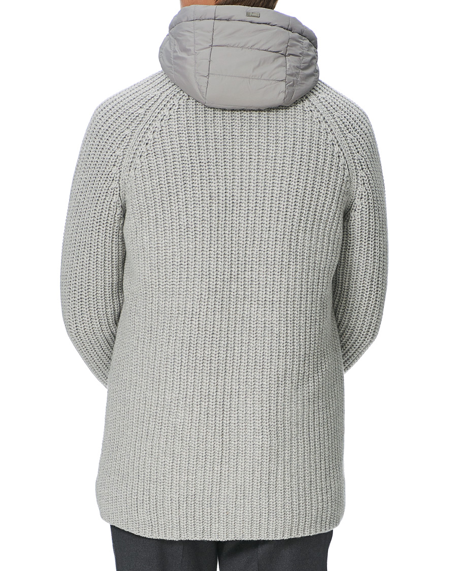 Herre | Jakker | Herno | Pep Cardigan Jacket Grey Melange