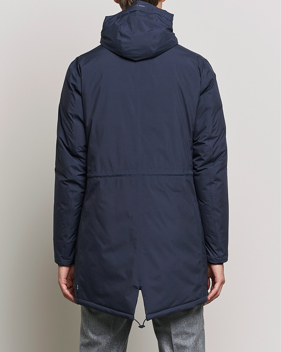 Herre | Jakker | Herno | Laminar Goretex Car Coat Navy