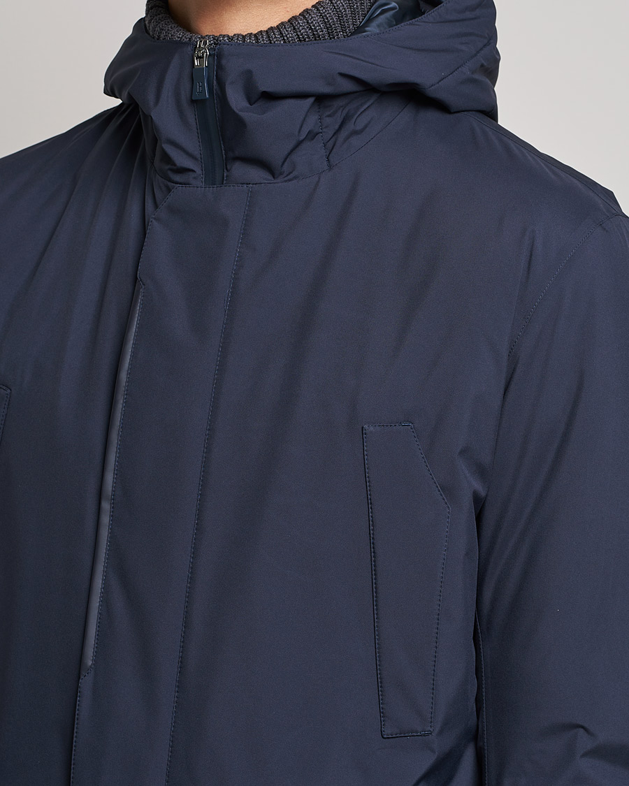 Herre | Jakker | Herno | Laminar Goretex Car Coat Navy