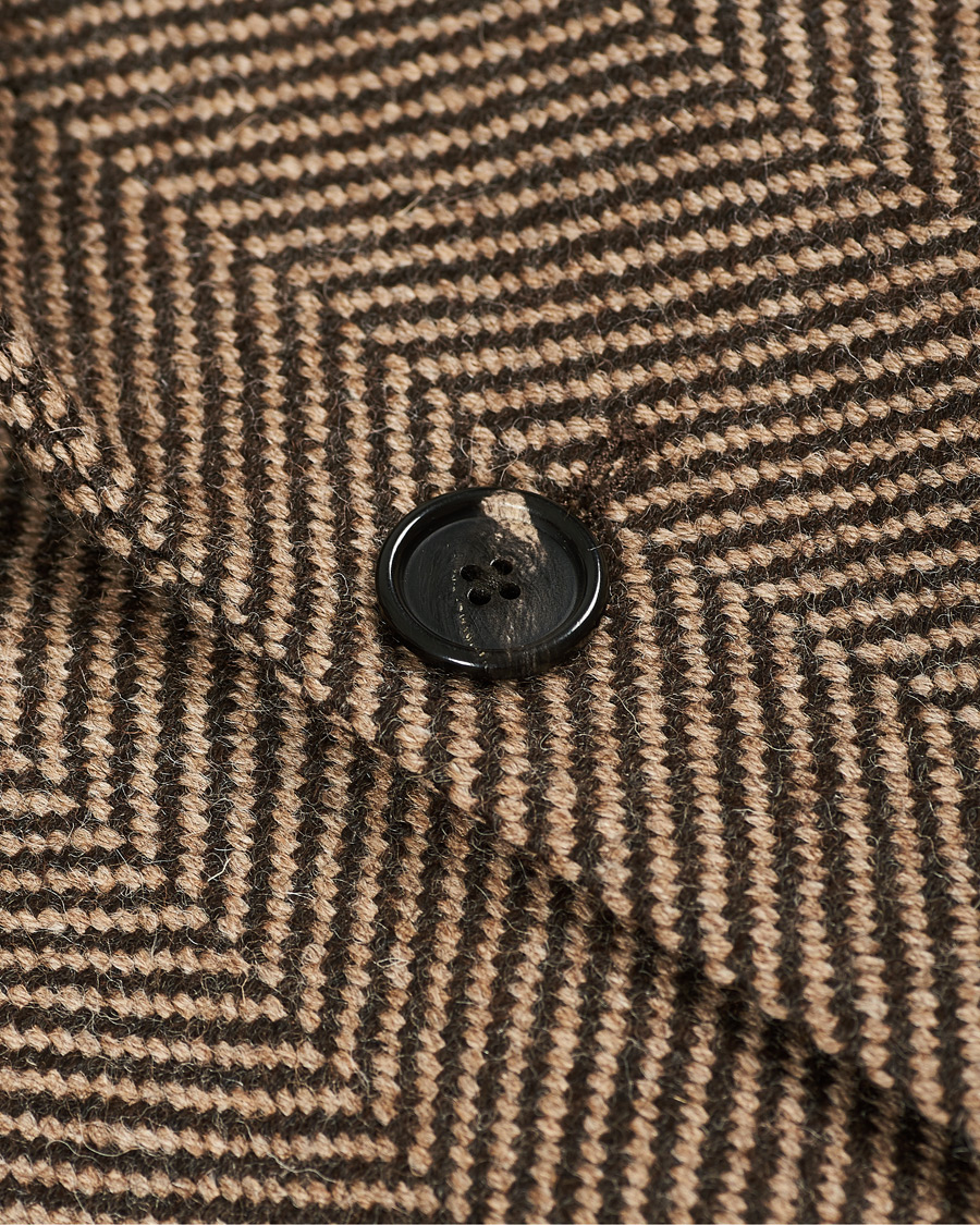 Herre | Jakker | Morris Heritage | Lytton Double Breasted Coat Brown
