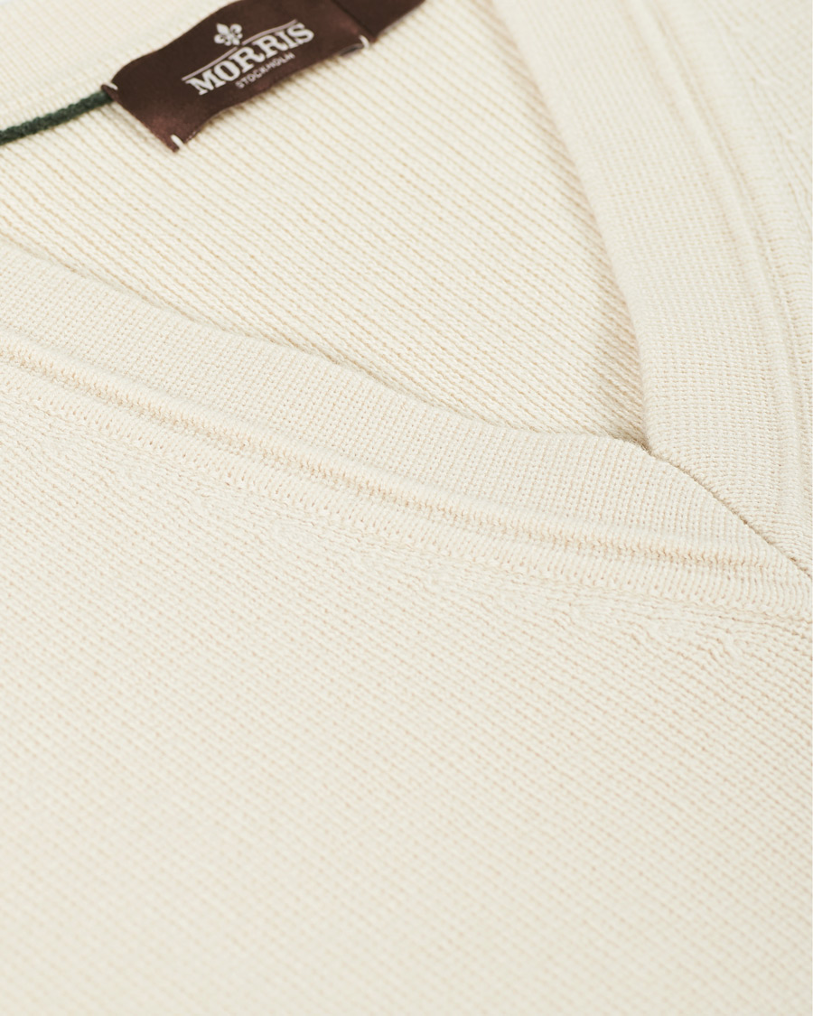 Herre | Gensere | Morris Heritage | Maretiimo V-Neck Off White