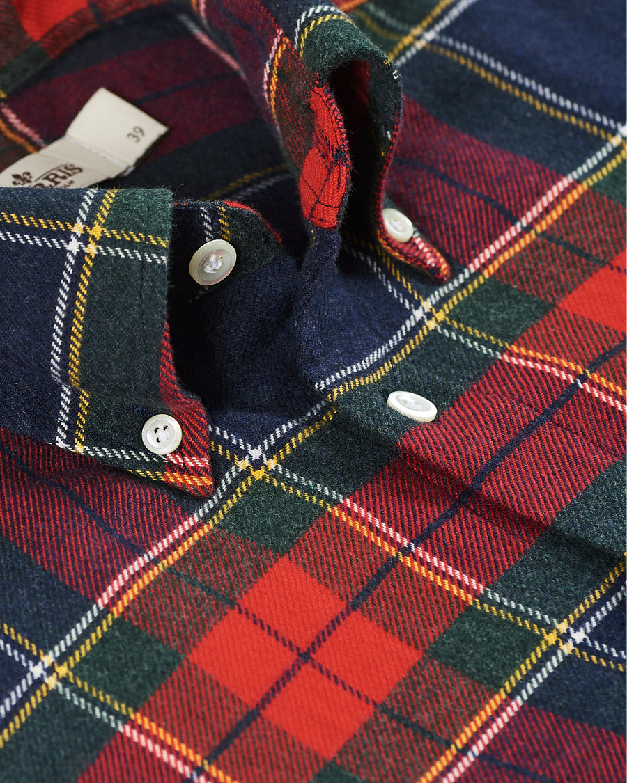 Herre | Skjorter | Morris Heritage | Tartan Button Down Shirt Multi